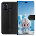 Miniatyrbillede 1 af 3: Samsung Galaxy A21s Tegnebogsetui sort ridder fortnite