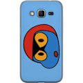Pikkukuva 1 / 3: Samsung Galaxy Core Prime Läpinäkyvä kuori Bold Bot Head