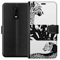 Miniatyrbillede 1 af 3: OnePlus 7 Tegnebogsetui Leopard Faces