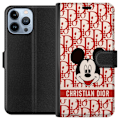 Miniatyrbillede 1 af 3: Apple iPhone 13 Pro Max Tegnebogsetui Christian Mickey