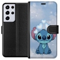Pikkukuva 1 / 3: Samsung Galaxy S21 Ultra 5G Lompakkokotelo Stitch Hyppäävä