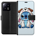 Pikkukuva 1 / 3: Xiaomi 13 Lompakkokotelo Stitch Koirapuku Lilo & Stitch Disney Hauska Design Sininen Avaruusolento Sarjakuva Hahmo Suosittu Lapsille Suosittu Disney-e