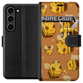 Miniatyrbillede 1 af 3: Samsung Galaxy S24+ Tegnebogsetui Minecraft Bi