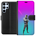 Miniatyrbillede 1 af 3: Samsung Galaxy S24 Ultra Tegnebogsetui sort ridder fortnite