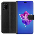 Pikkukuva 1 / 3: Samsung Galaxy A41 Lompakkokotelo Adidas-inspiroitunut sininen