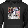 Miniatyrbillede 1 af 3: Hoodie til Voksen | Behagelig Hættetrøje Taylor Swift - Æraer sort M