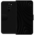 Miniatyrbilde 1 av 3: Xiaomi Redmi Note 8 Pro  Lommeboketui Svarte Bølger