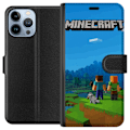 Pikkukuva 1 / 3: Apple iPhone 13 Pro Max Lompakkokotelo Minecraft Key Art