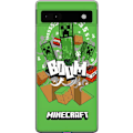 Pikkukuva 1 / 3: Google Pixel 6a Läpinäkyvä kuori Minecraft Boom