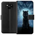 Pikkukuva 1 / 3: Xiaomi Poco X3 NFC Lompakkokotelo Susi Pimeässä