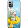 Miniatyrbilde 1 av 3: Nokia G21 Gjennomsiktig deksel Labubu Stripe Attack - Striper
