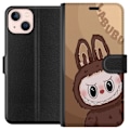 Miniatyrbilde 1 av 3: Apple iPhone 13 mini Lommeboketui Labubu Sky Kosebamse - Hvit