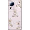 Pikkukuva 1 / 3: Xiaomi 13 Lite Läpinäkyvä kuori Teddy Dior Vibes - ylelline