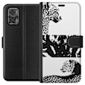 Miniatyrbillede 1 af 3: Motorola Moto E22i Tegnebogsetui Leopard Faces