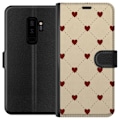 Pikkukuva 1 / 3: Samsung Galaxy S9+ Lompakkokotelo Sydänverkko