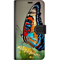 Miniatyrbillede 3 af 3: Apple iPhone XR Tegnebogsetui Sommerfugl Natur Sommer Motiv Vinger Farverig Design Populær Dekoration Grafisk Eksotisk Tema