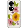 Miniatyrbilde 1 av 3: Huawei P50 Pro Gjennomsiktig deksel Pressede blomster