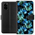 Pikkukuva 1 / 3: Samsung Galaxy S20+ Lompakkokotelo Keskiyö Puutarha