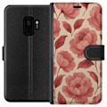 Miniatyrbillede 1 af 3: Samsung Galaxy S9 Tegnebogsetui Roseblomst