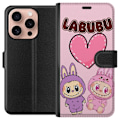 Pikkukuva 1 / 3: Apple iPhone 16 Pro Lompakkokotelo Labubu Pink Monster