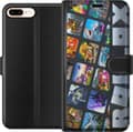 Kompatibel Tegnebogsetui til Apple iPhone 8 Plus Roblox