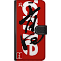 Pikkukuva 3 / 3: Apple iPhone 16 Pro Max Lompakkokotelo Supreme Punainen Graffiti Katupukeutuminen Suunnittelu Muotikuvake Trendikäs Graffiti Kuviointi Suosittu Urbaa