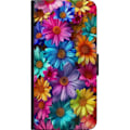 Miniatyrbild 3 av 3: Huawei P smart 2019 Plånboksfodral Gerbera Blommor Färgglad Dekor Blommotiv Populärt Heminredning Färg Rik Väggkonst Design