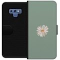 Pikkukuva 1 / 3: Samsung Galaxy Note9 Lompakkokotelo Vihreä Minimalikukka - ty