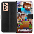 Miniatyrbillede 1 af 3: Samsung Galaxy A23 Tegnebogsetui Minecraft