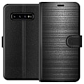 Pikkukuva 1 / 3: Samsung Galaxy S10 Lompakkokotelo Höyrypuhallettu Metalli
