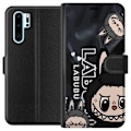 Miniatyrbillede 1 af 3: Huawei P30 Pro Tegnebogsetui <nl>Labubu Black Energy - Sort m