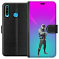 Miniatyrbillede 1 af 3: Huawei P30 lite Tegnebogsetui sort ridder fortnite