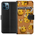 Pikkukuva 1 / 3: Apple iPhone 12 Pro Max Lompakkokotelo Minecraft Bi