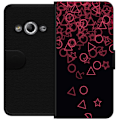 Miniatyrbillede 1 af 3: Samsung Galaxy Xcover 3 Tegnebogsetui Squid Game Ikoner Serie Design Populært TV Spil Ikoner Grafisk Motiv Asiatisk Trend Dramaserie
