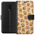 Miniatyrbillede 1 af 3: OnePlus 6T Tegnebogsetui Kawaii capybara mobilcover med flere søde figurer
