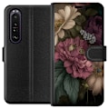 Miniatyrbillede 1 af 3: Sony Xperia 1 III Tegnebogsetui Blomster
