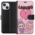 Pikkukuva 1 / 3: Apple iPhone 15 Plus Lompakkokotelo Labubu Pink Monster
