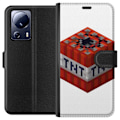 Miniatyrbillede 1 af 3: Xiaomi 13 Lite Tegnebogsetui Minecraft TNT