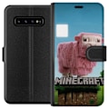 Miniatyrbilde 1 av 3: Samsung Galaxy S10 Lommeboketui A Minecraft Movie