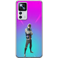 Miniatyrbillede 1 af 3: Xiaomi 12T Gennemsigtig cover sort ridder fortnite