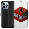 Pikkukuva 1 / 4: Apple iPhone 13 Pro Lompakkokotelo Minecraft TNT