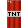 Pikkukuva 1 / 3: Sony Xperia Z5 Compact Läpinäkyvä kuori Minecraft TNT