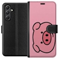 Pikkukuva 1 / 3: Samsung Galaxy A15 5G Lompakkokotelo Kawaii Piggy