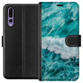 Miniatyrbilde 1 av 3: Huawei P20 Pro Lommeboketui Hav