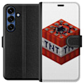 Miniatyrbillede 1 af 3: Samsung Galaxy S25+ Tegnebogsetui Minecraft TNT
