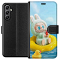 Miniatyrbillede 1 af 3: Samsung Galaxy S23 FE Tegnebogsetui Labubu Stripe Attack - Str