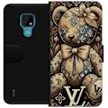 Miniatyrbillede 1 af 3: Motorola Moto E7 Tegnebogsetui Teddy Vuitton