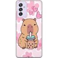 Pikkukuva 1 / 3: Samsung Galaxy A82 5G Läpinäkyvä kuori Kawaii Capybara Syd