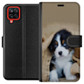 Miniatyrbillede 1 af 3: Samsung Galaxy A12 Tegnebogsetui Hundebarn