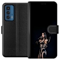 Miniatyrbillede 1 af 3: Motorola Edge 20 Pro Tegnebogsetui Dua Lipa – Pop Star Aesth